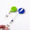 Jinwang Work ID card holder durable telescopic keychain wholesale Solid color plastic UV-printed pull-off buckle Specification image